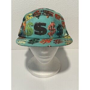 New Era x Andy Warhol 5 Panel Camp Cap 2014 Dollar Sign Print Strapback OSFM